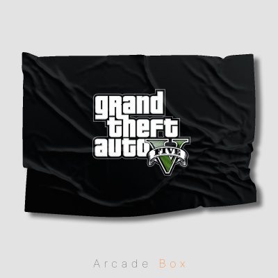 پرچم با طرح Grand Theft Auto | کد 3
