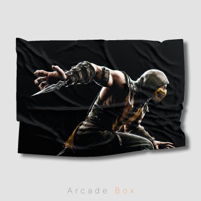پرچم با طرح Mortal Kombat | کد 2