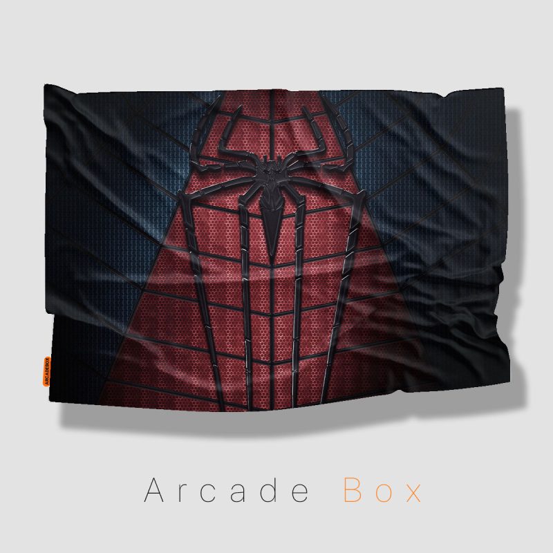 پرچم با طرح Spider Man | کد 13