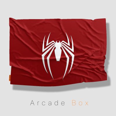 پرچم با طرح Spider Man | کد 8