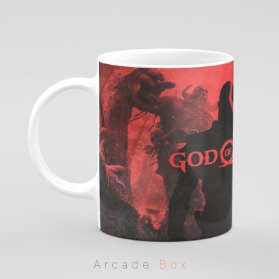 ماگ با طرح God of War | کد 2